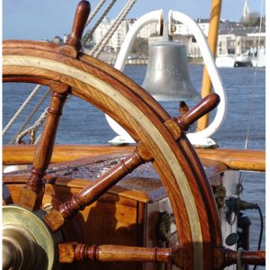 Gouvernail du Belem