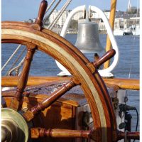Gouvernail du Belem
